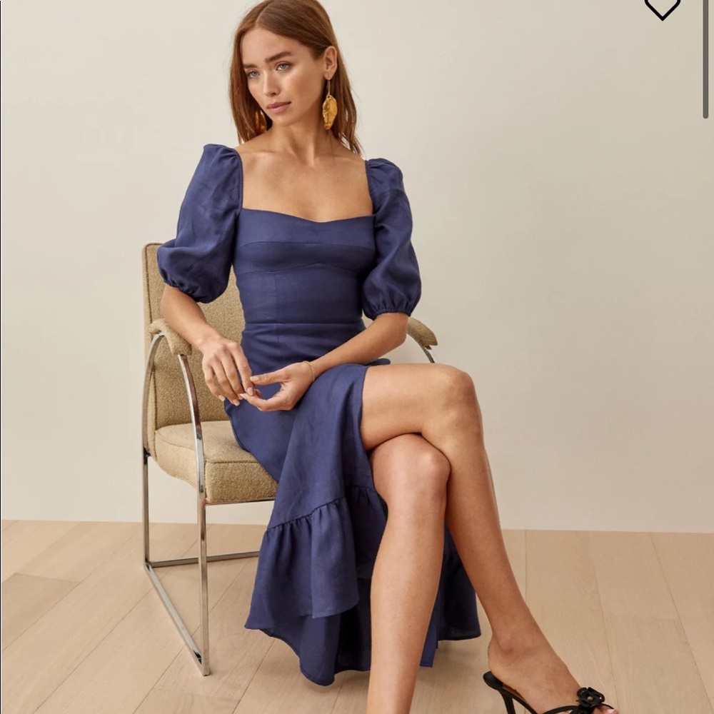 Reformation Belgium Linen Dress